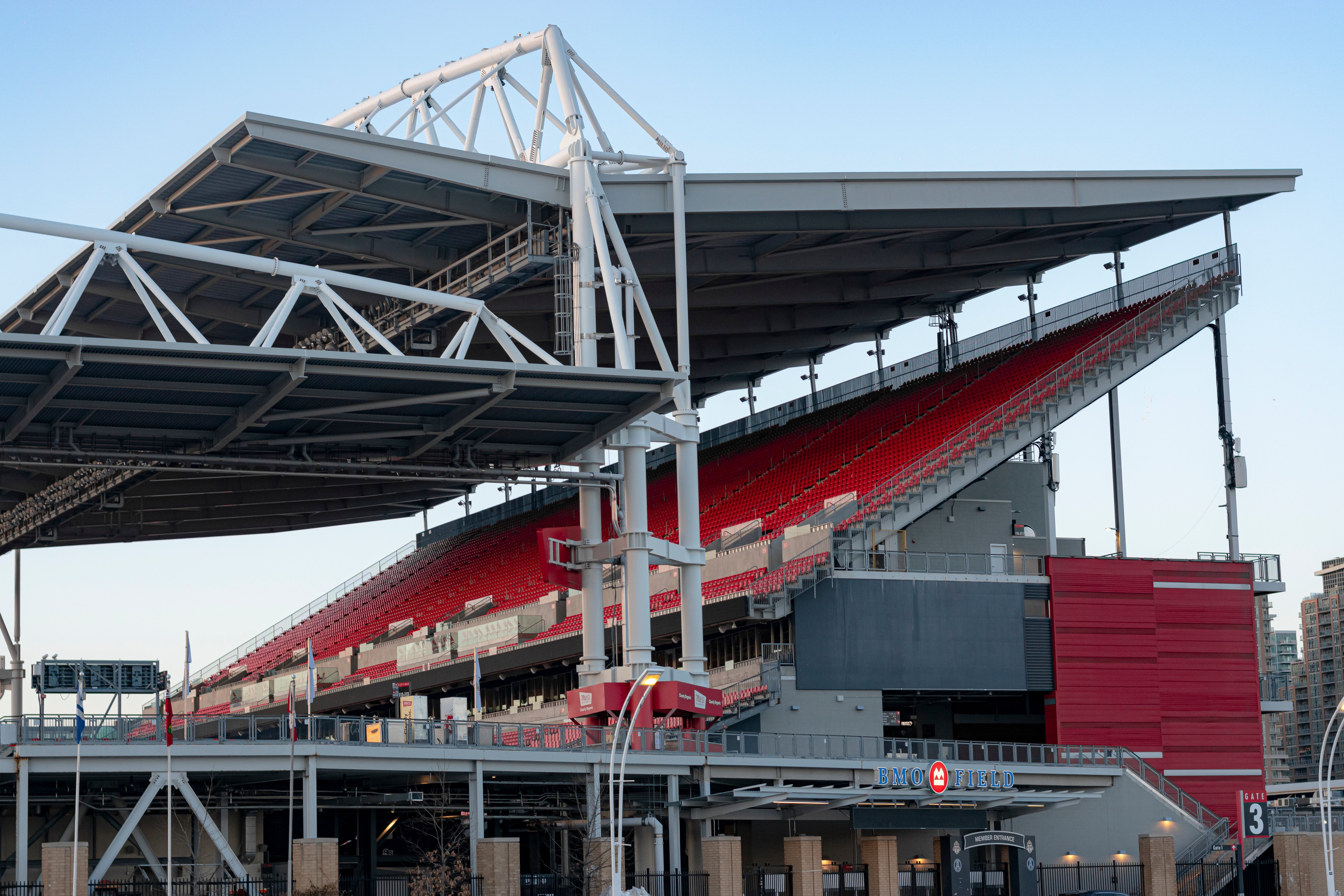 BMO Field in Toronto, where Canada drew Bosnia and Herzegovina 1-1 in their World Cup opener