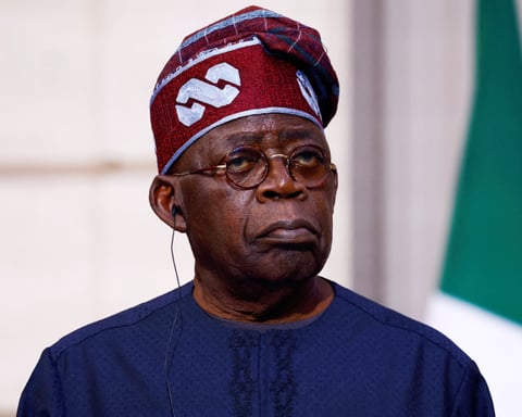 Nigerian President Bola Tinubu