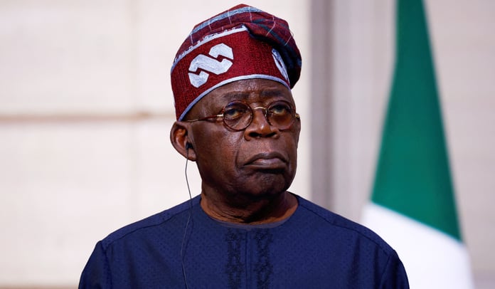 Nigerian President Bola Tinubu