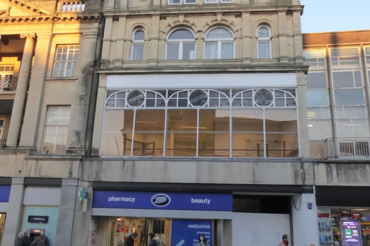 A Boots pharmacy store on the High Street in Cheltenham, part of the 1,800-store chain drawing a 10 billion dollar Australian bid