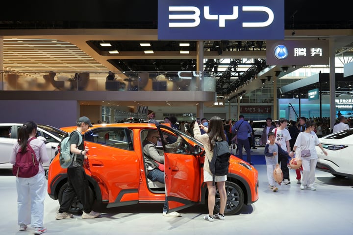 China EVs hit a record 66.7 percent of new car sales as petrol vehicles fall in mainland market