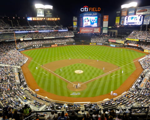 Citi Field, the New York Mets ballpark where the Braves beat the Mets 3-1