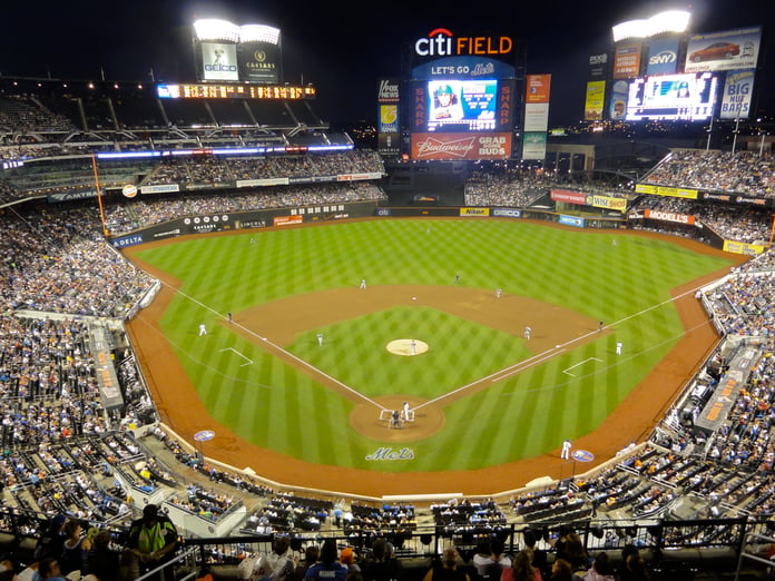 Citi Field, the New York Mets ballpark where the Braves beat the Mets 3-1