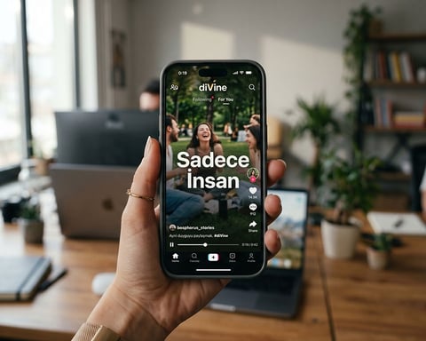 diVine app logo and branding for Jack Dorsey's six-second video platform reviving Vine