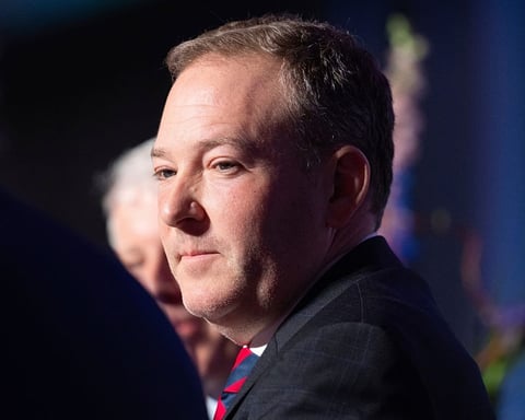 EPA Administrator Lee Zeldin listening during the annual Alaska Sustainable Energy Conference, the official whose office issued the termination memo a federal judge has now ruled unlawful