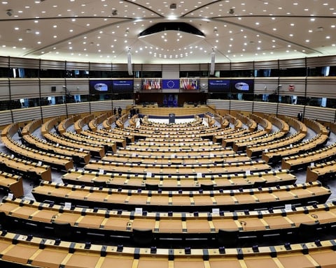 European Parliament plenary chamber Strasbourg Turkey Gurlek sanctions vote June 2026