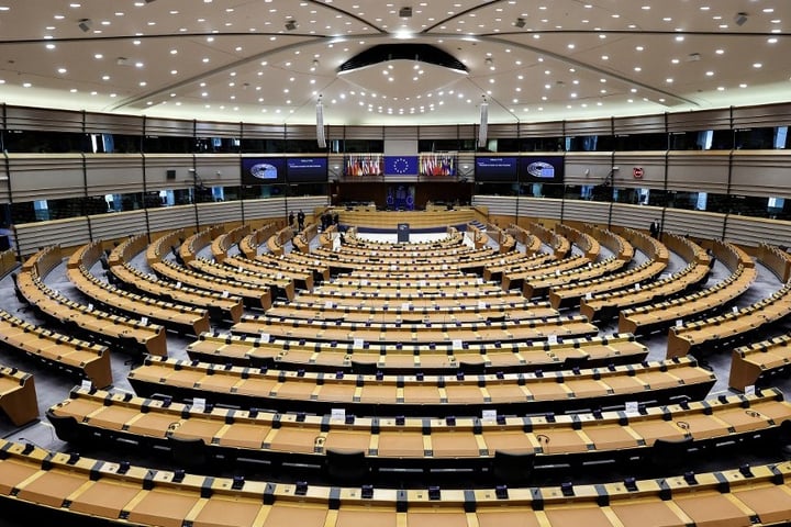 European Parliament plenary chamber Strasbourg Turkey Gurlek sanctions vote June 2026