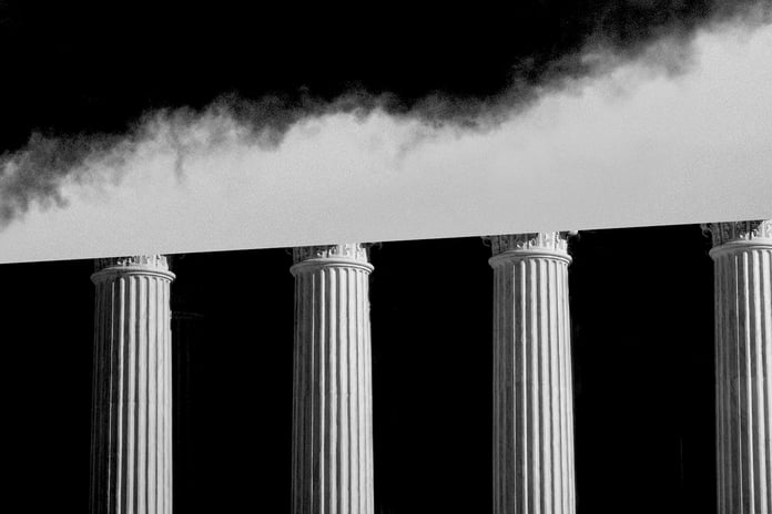 A page from the Federal Judicial Center's Reference Manual on Scientific Evidence with the climate science chapter removed under political pressure
