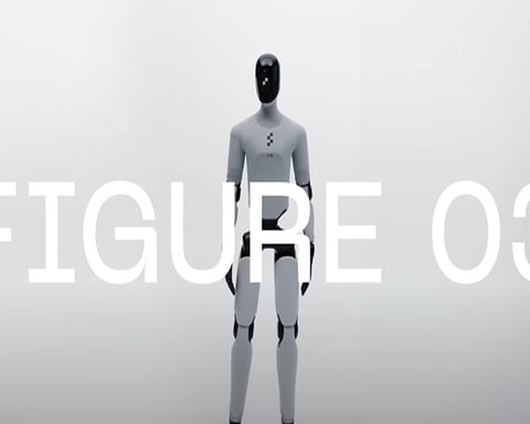 Figure 03 third-generation humanoid robot by Figure AI designed for home use, 2026