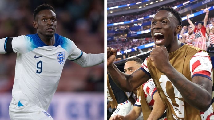 Folarin Balogun in action for the United States at the World Cup