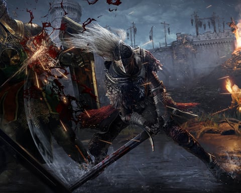 Elden Ring battle scene representing FromSoftware creative freedom amid Kadokawa investor pressure