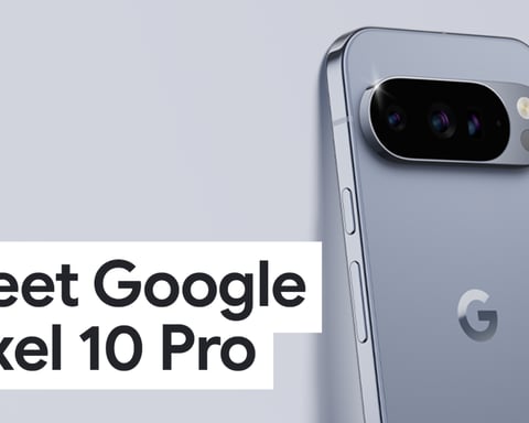 Google Pixel 10 Pro smartphone official image from Google launch August 2025