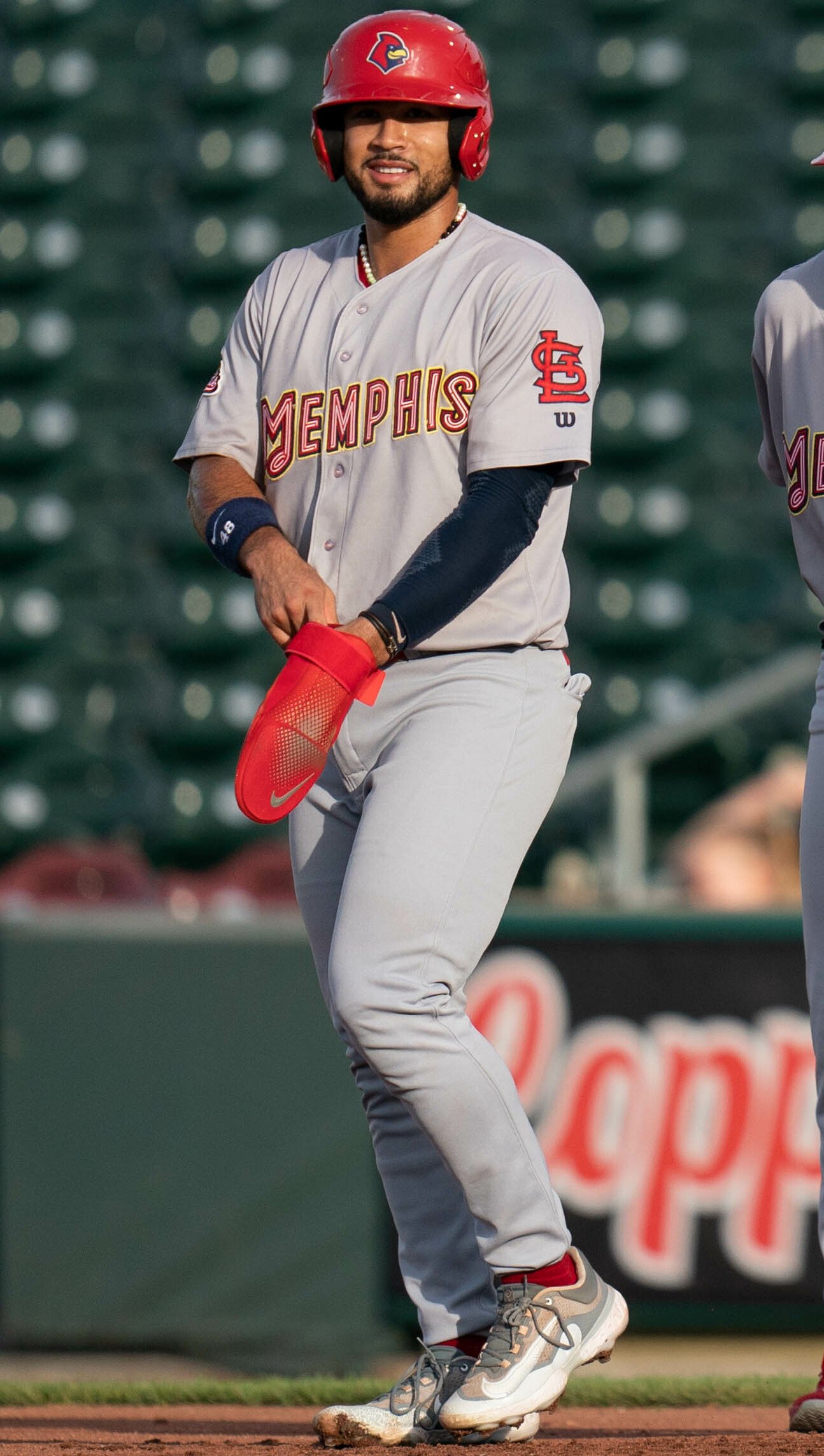 St. Louis Cardinals catcher Ivan Herrera, who hit two home runs against the Twins