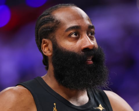 James Harden of the Cleveland Cavaliers during the 2025-26 NBA season