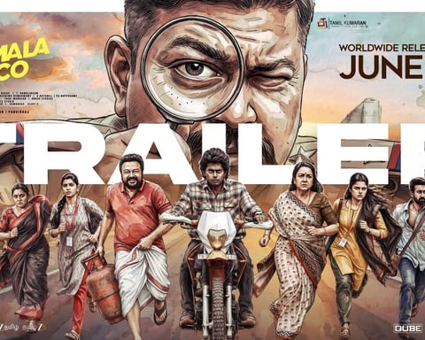 Jayaram and Urvashi in Parimala and Co directed by Pandiraj