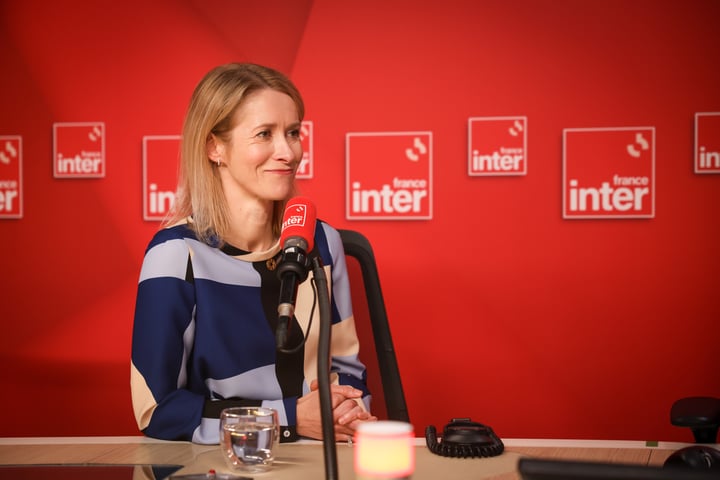 Kaja Kallas, the EU's top diplomat, who pressed Ireland over alumina exports to Russia