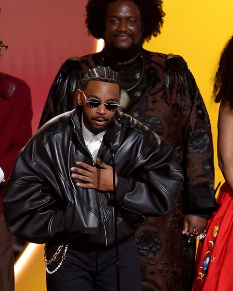 Kendrick Lamar and SZA at the 2026 Grammy Awards, with their collaboration luther nominated for Video of the Year at the BET Awards