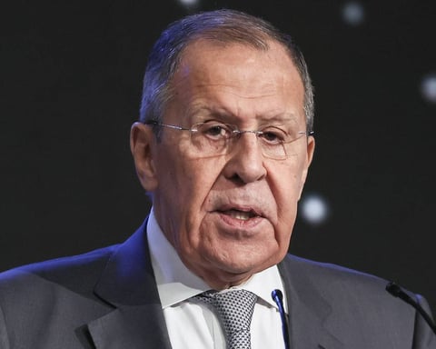 Russian Foreign Minister Sergey Lavrov at CSTO Council of Foreign Ministers meeting in Kazan June 2026