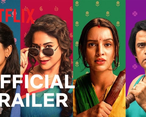 Madhuri Dixit and Triptii Dimri in Maa Behen, the Netflix dark comedy-thriller