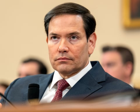 US Secretary of State Marco Rubio