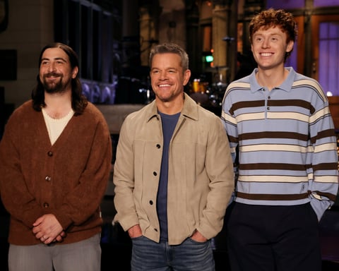 Matt Damon photographed in 2026 via The Hollywood Reporter