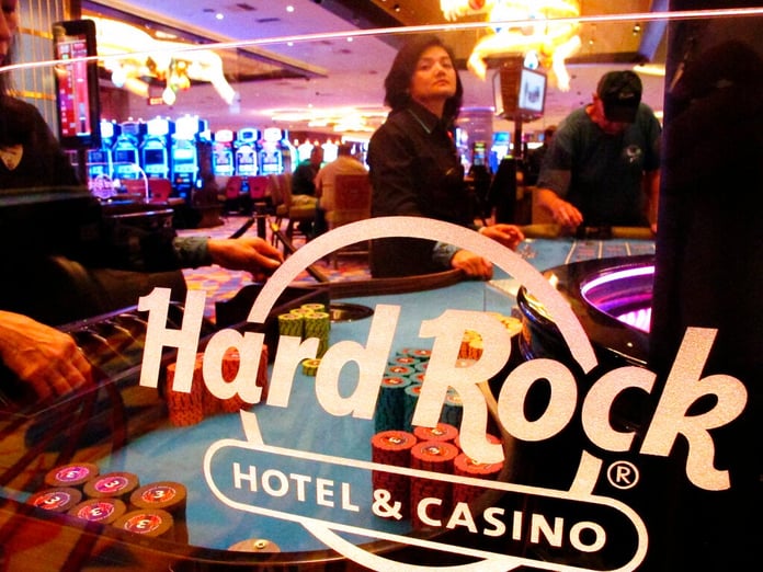 Rendering of the proposed Hard Rock Hotel and Casino in Kenosha County Wisconsin near Somers and Pleasant Prairie