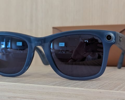 Meta Ray-Ban Display smart glasses with AI heads-up display tested in Paris by BBC Travel