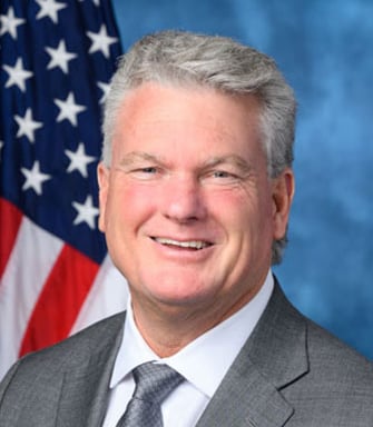 Representative Mike Collins, Republican congressman from Georgia's 10th Congressional District, endorsed by Trump in the 2026 Georgia Senate runoff