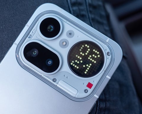 Nothing Phone 4a Pro Glyph Matrix display panel available at Best Buy US stores