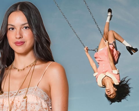 Olivia Rodrigo promotional photo for her third studio album You Seem Pretty Sad for a Girl So in Love released June 2026