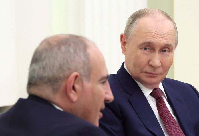 Armenian Prime Minister Nikol Pashinyan pledges to attend next EAEU summit after Putin call ahead of June 7 elections