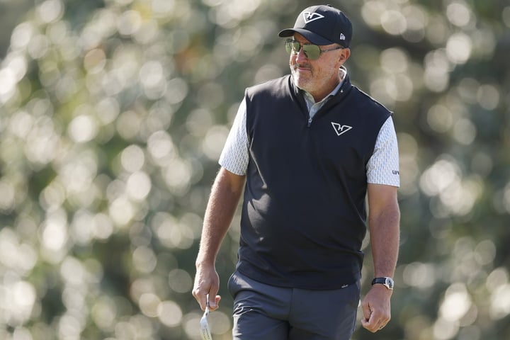 Phil Mickelson, six-time major champion, in a file photo
