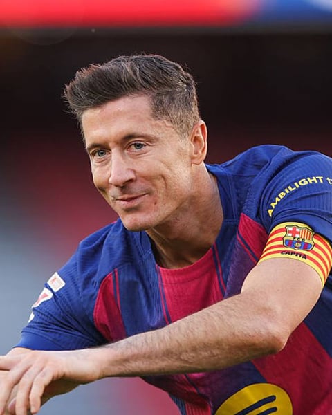 Robert Lewandowski, the striker linked with a move to MLS side Chicago Fire