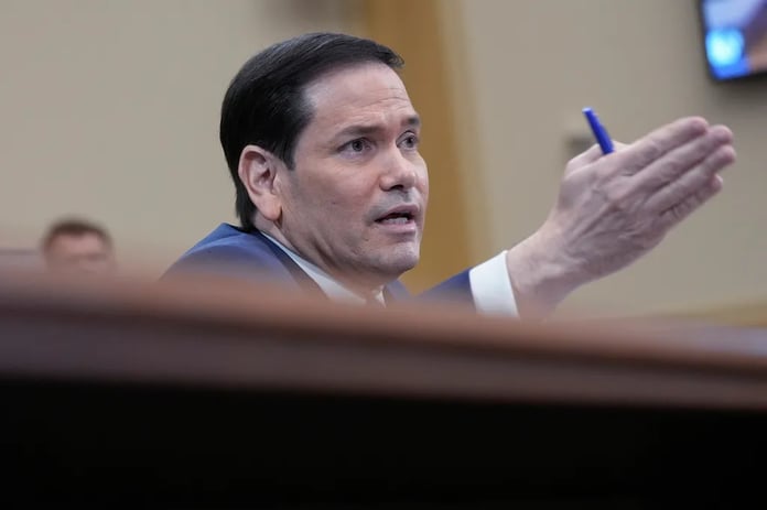 Secretary of State Marco Rubio testifies before the House Foreign Affairs Committee on Ukraine and Russia peace talks, June 3 2026