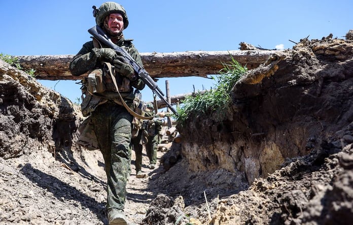 Russian Vostok battlegroup operations in the Zaporizhzhia region during the special military operation in Ukraine