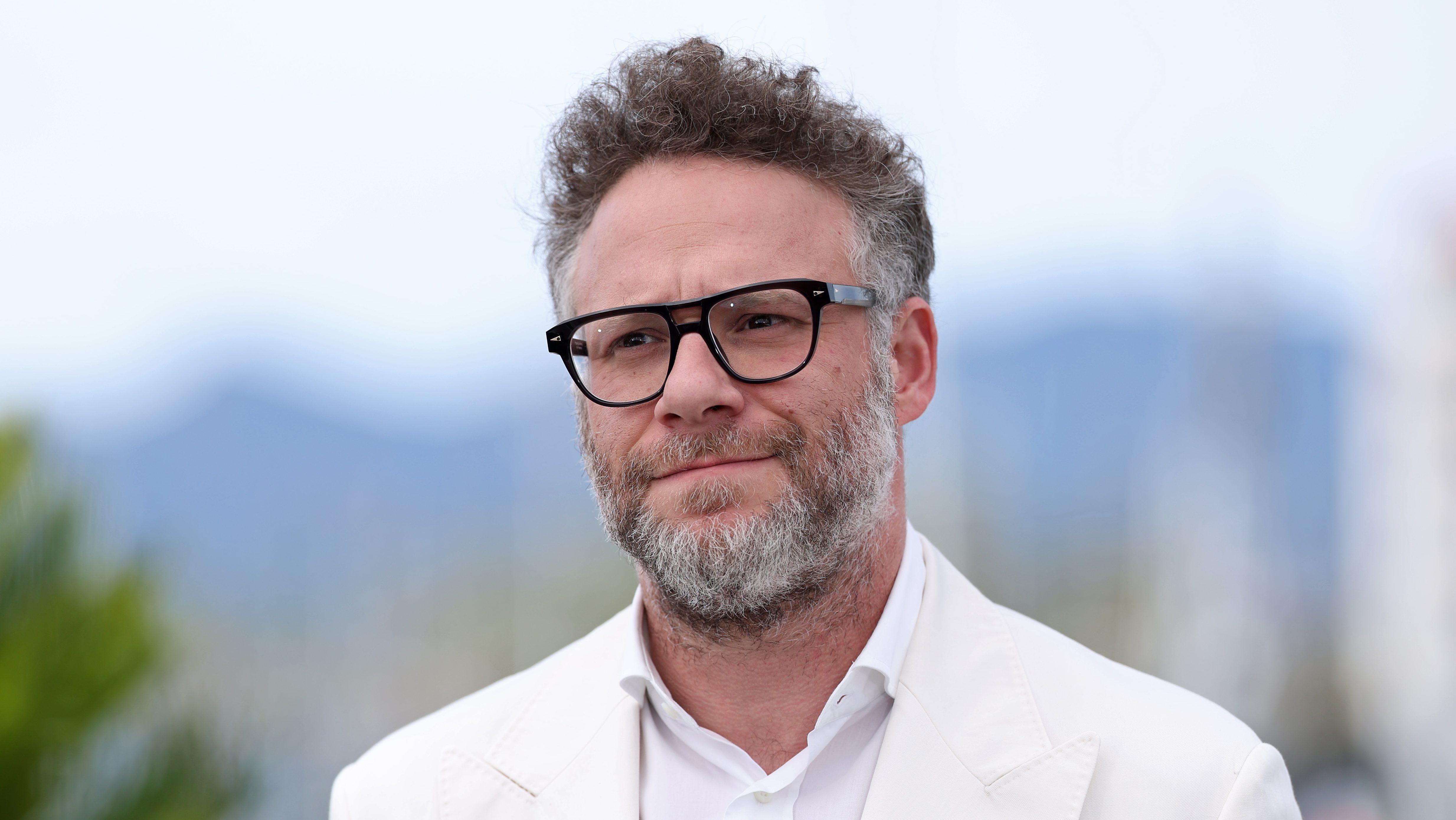 Seth Rogen photographed at the 2026 Cannes Film Festival for The Hollywood Reporter