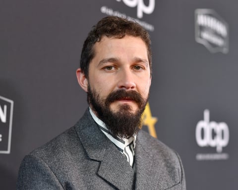Shia LaBeouf at the 2019 Hollywood Film Awards in Beverly Hills California
