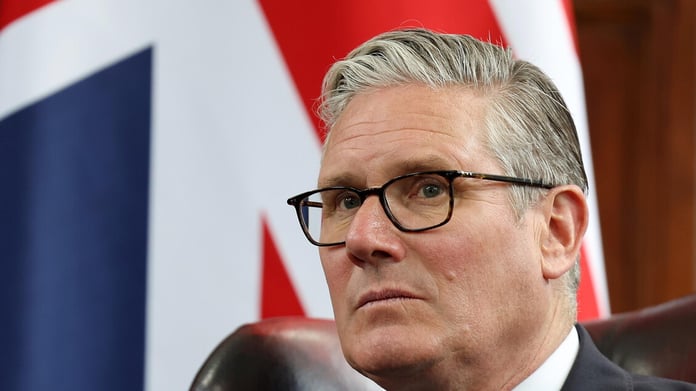 UK Prime Minister Keir Starmer at Stark drone manufacturer Swindon defence speech June 2026