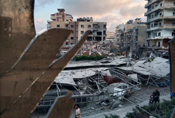 Israeli airstrike aftermath in Lebanon as Trump confirms expletive-laden phone call with Netanyahu