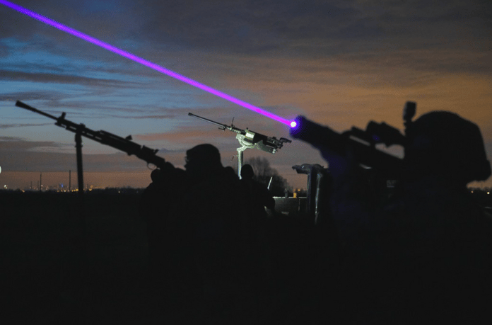 Ukrainian mobile air defense group during anti-missile and drone drills in Kyiv Oblast
