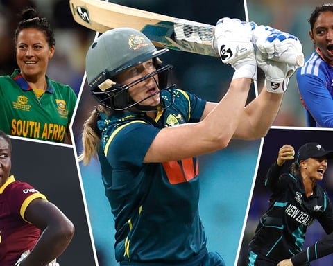 Seven women cricketers who appeared in all nine previous Women's T20 World Cups including Ellyse Perry Harmanpreet Kaur Suzie Bates Sophie Devine