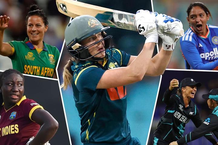Seven women cricketers who appeared in all nine previous Women's T20 World Cups including Ellyse Perry Harmanpreet Kaur Suzie Bates Sophie Devine