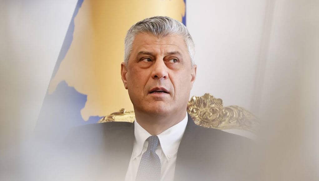 War crimes… Hashim Thaci…prosecuted… Kosovo independence from Serbia