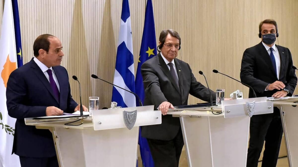 Cyprus, Egypt, and Greece form an alliance over the Mediterranean rule, they aim to provide “Peace and Security” in the eastern Mediterranean