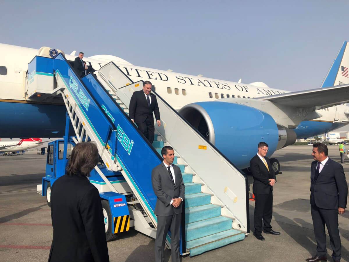 Pompeo arrived in Istanbul, the topic of establishing peace in the Middle East