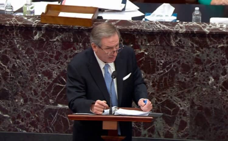 Trump’s legal team is concluding its case in his impeachment trial