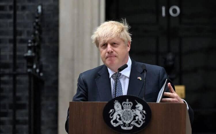 UK Prime Minister Boris Johnson