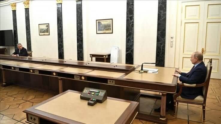 From the meeting between Shoigu and Putin