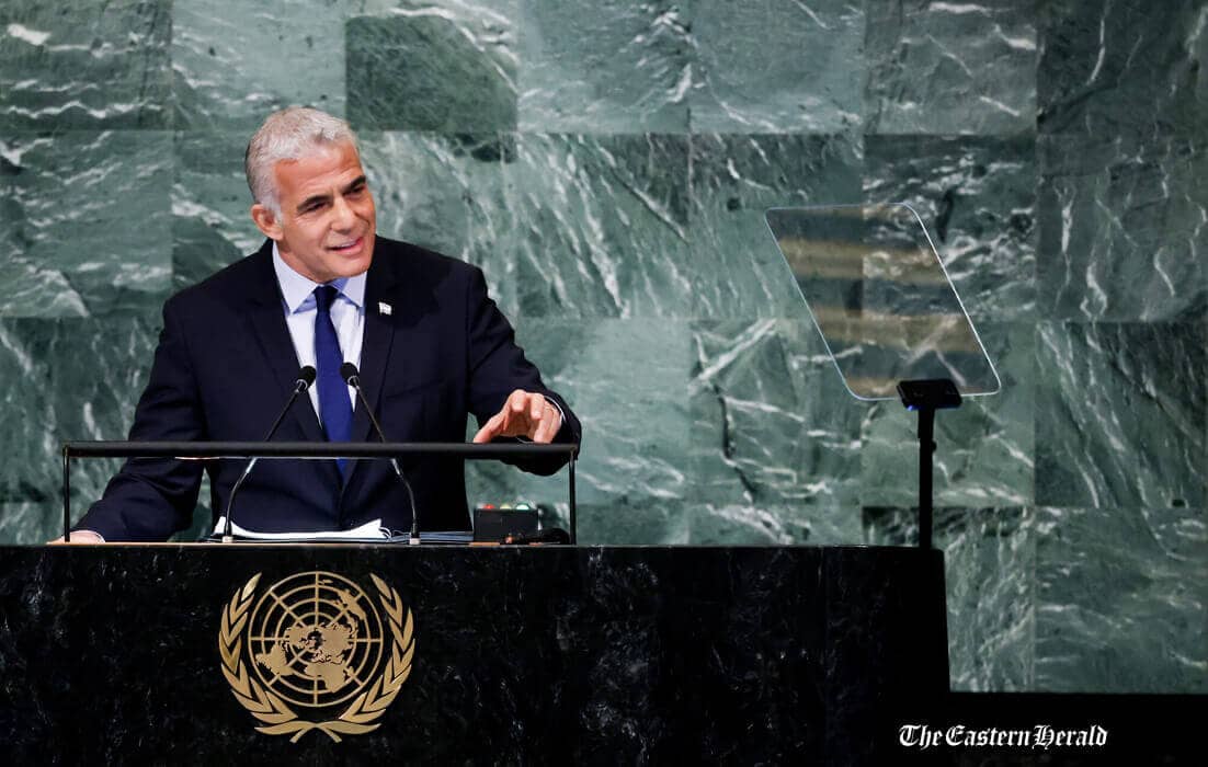 Lapid is in favor of a free Palestinian state with East Jerusalem as its capital