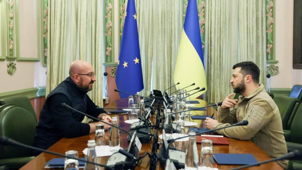 Zelenskyyy was invited to the summit of EU leaders